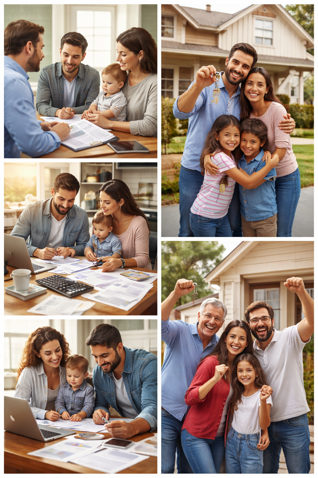 Historias reales: Cómo lograron su hipoteca familias con situaciones complicadas